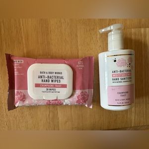 NEW Champagne Toast Bath and Body Works Hand Sanitizing Kit